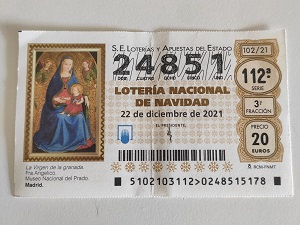lotería de Navidad